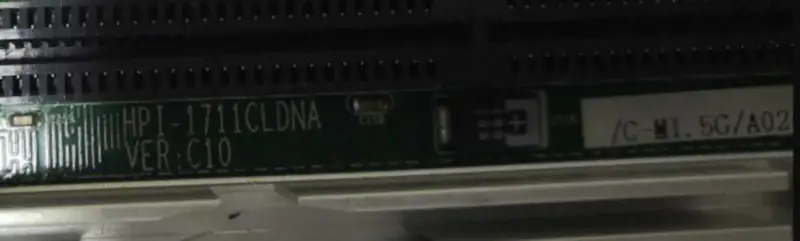 EVOC HPI-1711CLDNA VER:C10 PCISA Industrial motherboard