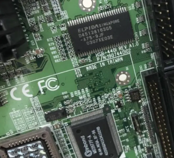 AAEON HSB-440I REV A1.0 industrielt hovedkort ISA CPU-kort i halv størrelse
