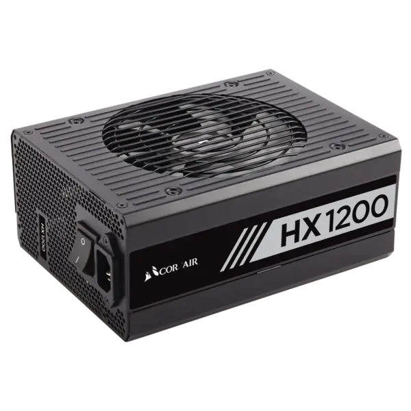 Cors Air Power 1200w Hx1200 stasjonær strømforsyning 80 Plus strømforsyning Platinum full modul Pcie5-støtte Rtx 4090 Rps0077