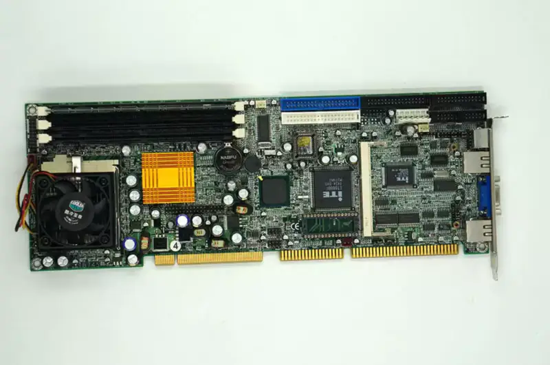 Ibase industrial motherboard IB745 with CPU RAM and FAN