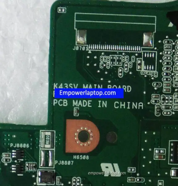 Asus K43SM hovedkort
