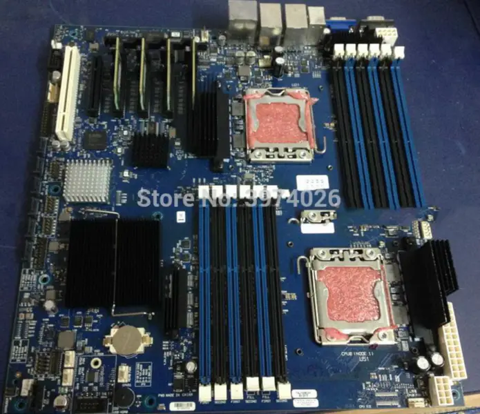 Kontron KTC5520/EATX Server-hovedkort 1366 pin X58 støtter 5520 5639 CPU