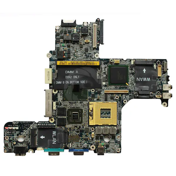 Dell Latitude D620 HAL00 LA-2792P REV 3.0 945PM dedikert hovedkort