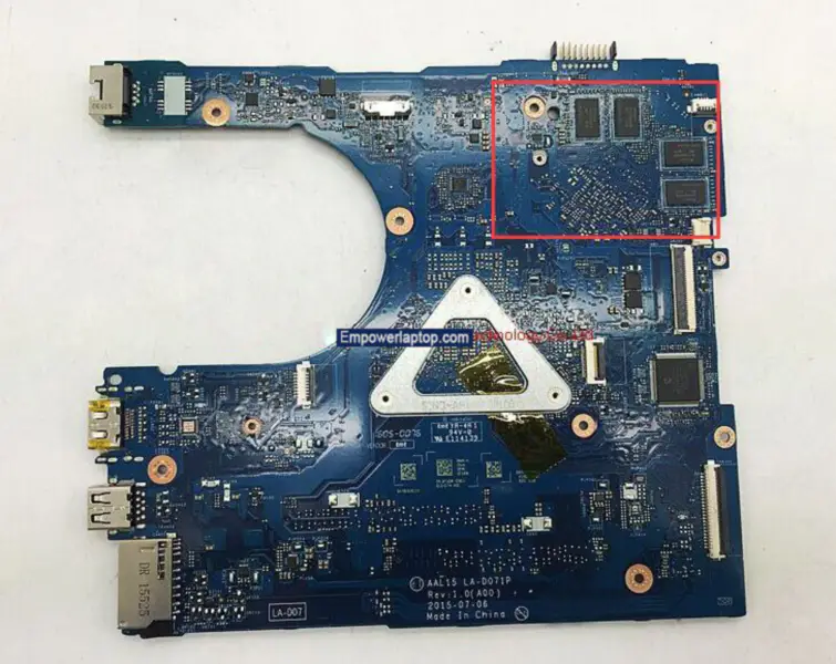 Dell 5559 AAL15 LA-D071P hovedkort