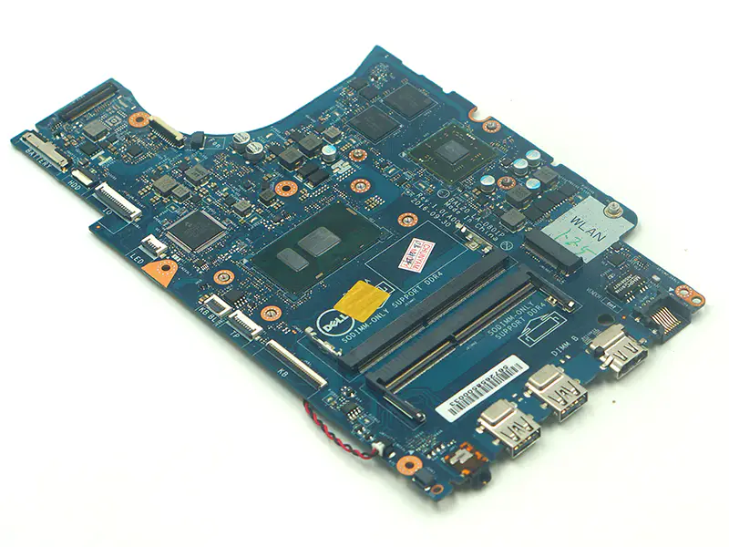 Dell 15 5567 17 5767 BAL20 LA-D801P hovedkort med dedikert grafikkort