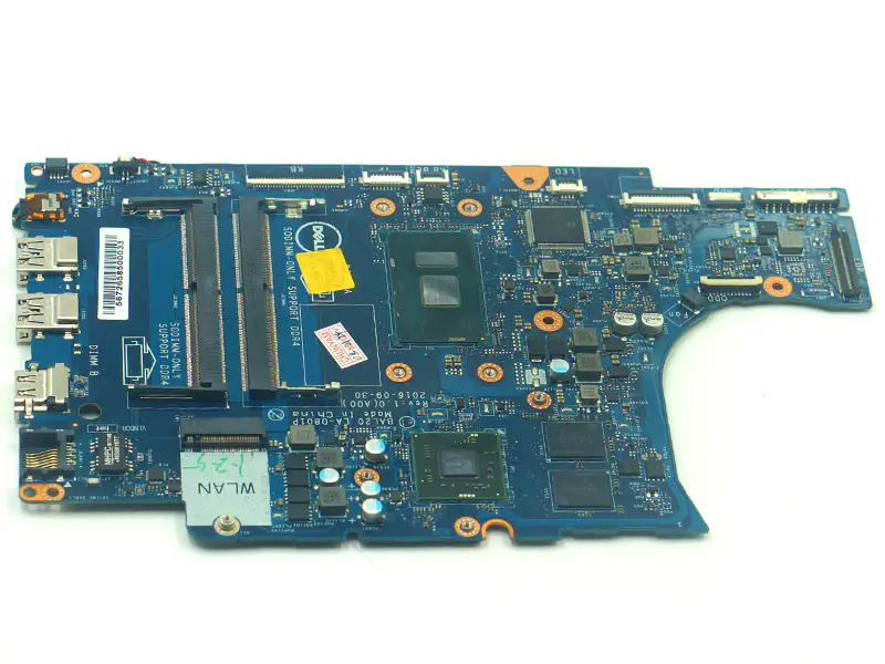 Dell 15 5567 17 5767 BAL20 LA-D801P hovedkort med dedikert grafikkort