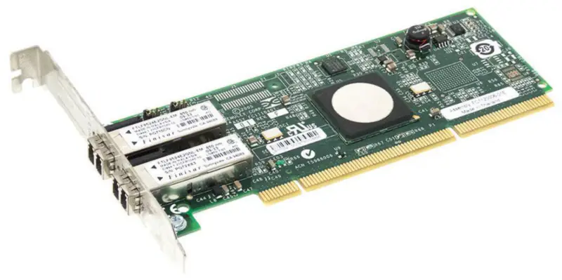 Emulex LP11002 4Gb PCI-X FC HBA-kort med to kanaler