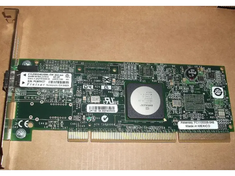 Emulex LP1150 PCIx 4GB Single Port FC HBA Kort