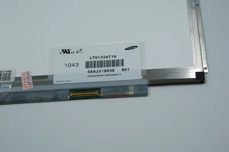 13,3 tommers LCD LTN133AT16 B133XW03 B133XW01 V.0 N133BGE-L31 CLAA133WA01A for utskifting av skjerm