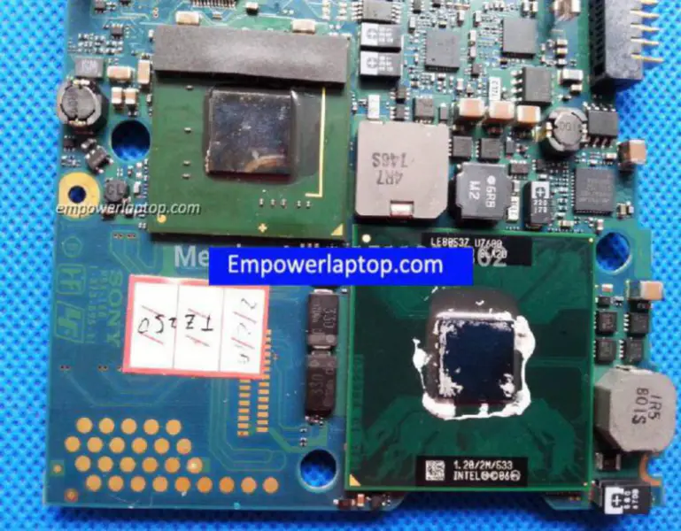 Sony MBX-168 hovedkort