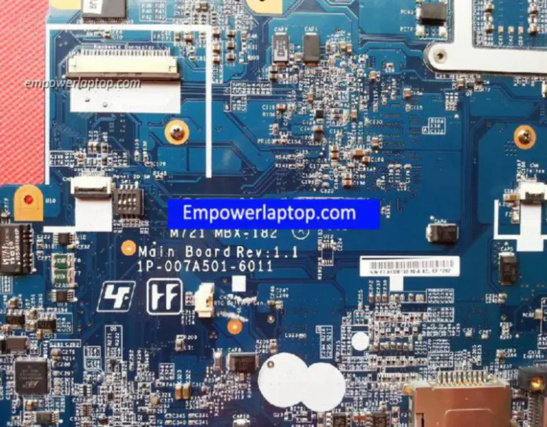 Sony MBX-182 M721 1P-007A501-6011 A1418702B hovedkort