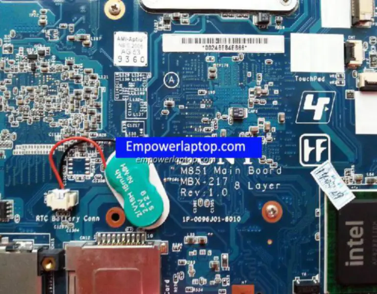 Sony VGN-NW VGN-NW21F A1747079A A1747081A Hovedkort