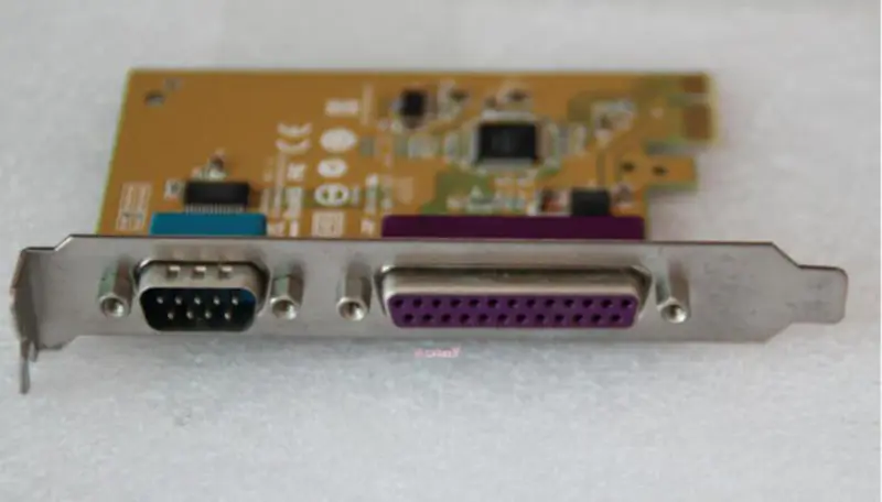 Sunix MIO6469A Seriell parallell PCI-e-kort RS232 LPT1 hovedkort