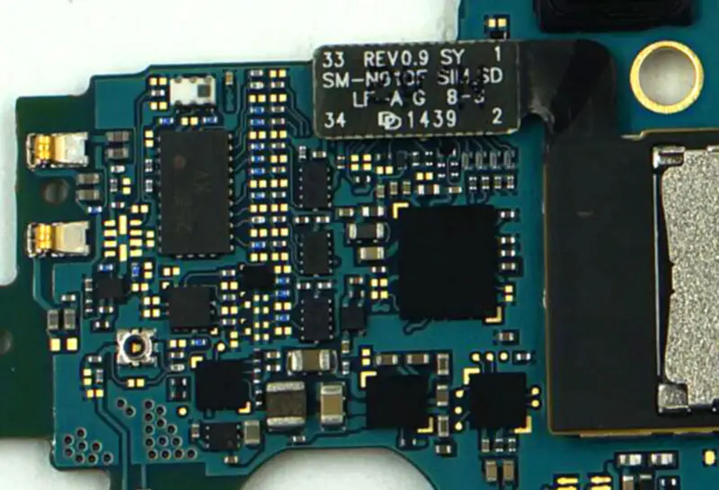 Samsung Galaxy Note 4 N910F hovedkort