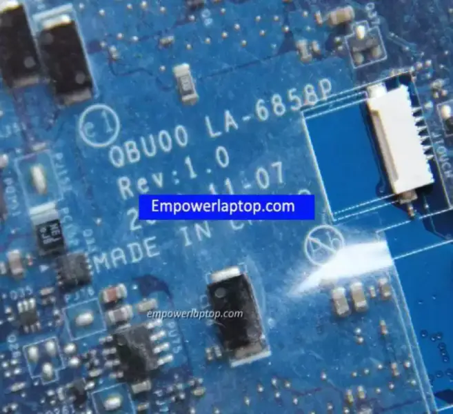 Toshiba NB520 K000129210 LA-6858P Motherboard