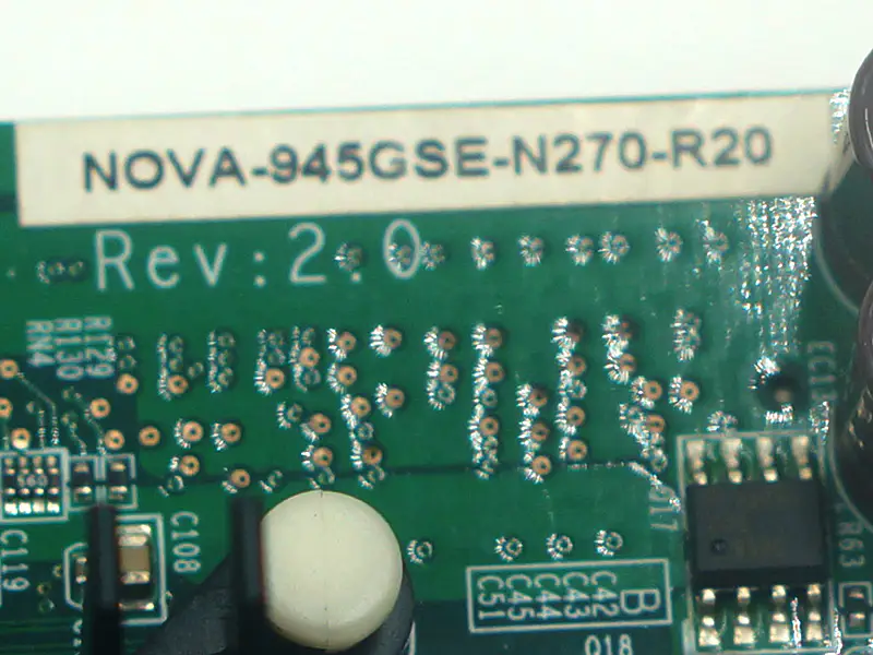IEI NOVA-945GSE-N270-R20 motherboard