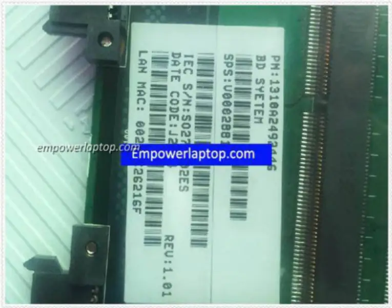 Toshiba V000288120 P875 GL10FG 6050A2492401-MB-A02 hovedkort