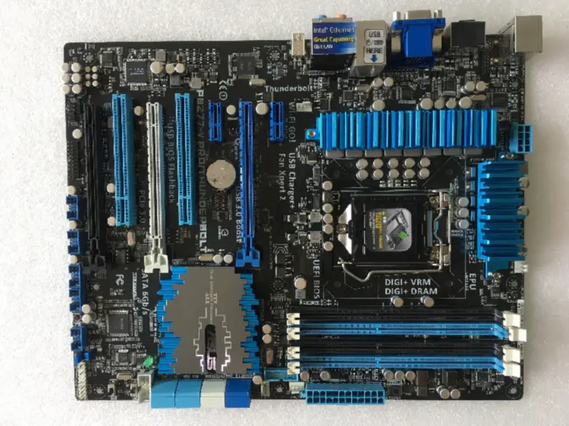 ASUS P8Z77-V PRO/Thunderbolt stasjonært hovedkort Z77-sokkel LGA 1155 i3 i5 i7 DDR3 32G ATX