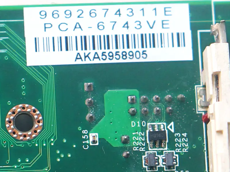 Advantech PCA-6743 PCA-6743VE industrielt hovedkort uten PC104