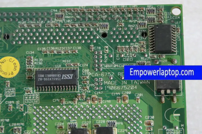 Advantech PCA-6752 REV:A2 hovedkort i halv størrelse PCA-6752 med CPU-minne
