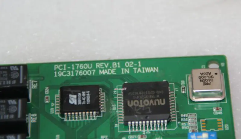 Advantech PCI-1760U REV.B1 A1 A2 8-ch Relay and 8-ch Isolated Digital Input Universal PCI Card