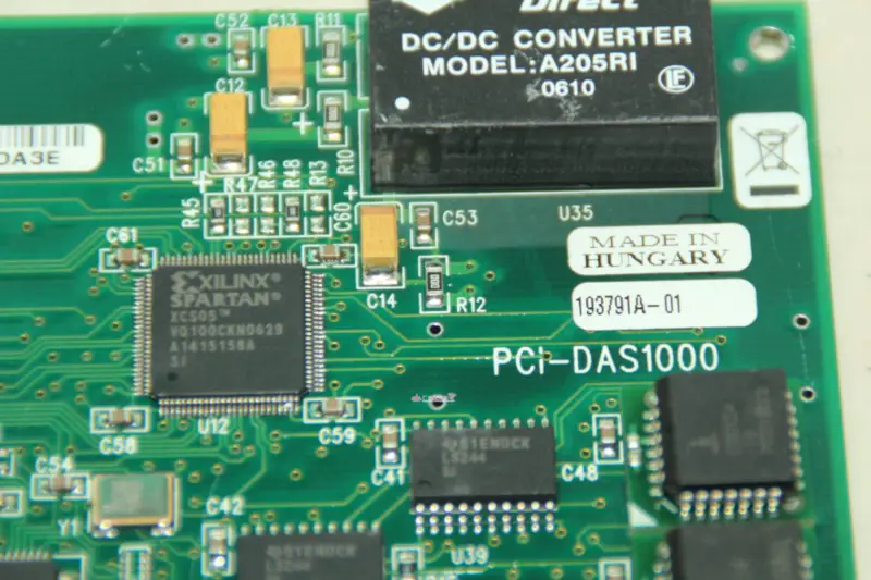 PCI-DAS1000 multifunksjonelt analogt inngangskort