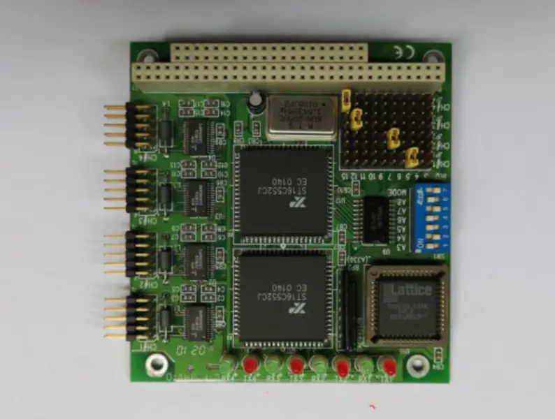Advantech PCM-3640 4 porter RS-232 serielt kort