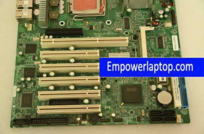 SuperMicro PDSMA-E+ LGA775-hovedkort for industrielt utstyr
