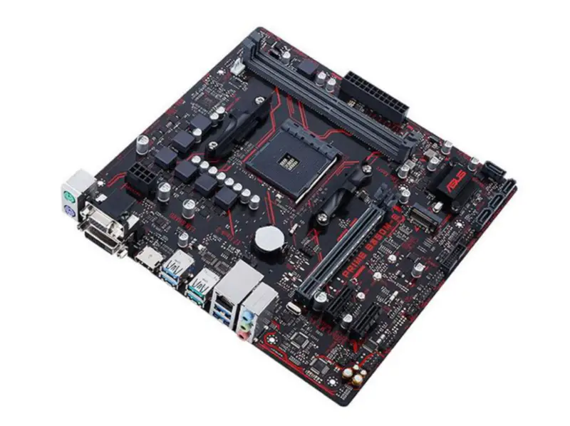 Asus PRIME B350M-E hovedkort Socket AM4 DDR4
