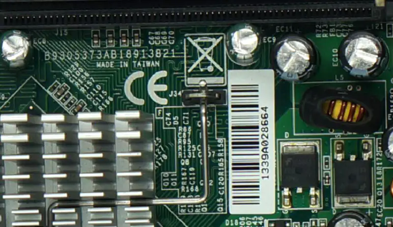 Portwell ROBO-8913VG2AR-VA BIOS:R1.00 B9305373AB18913821 industrielt hovedkort