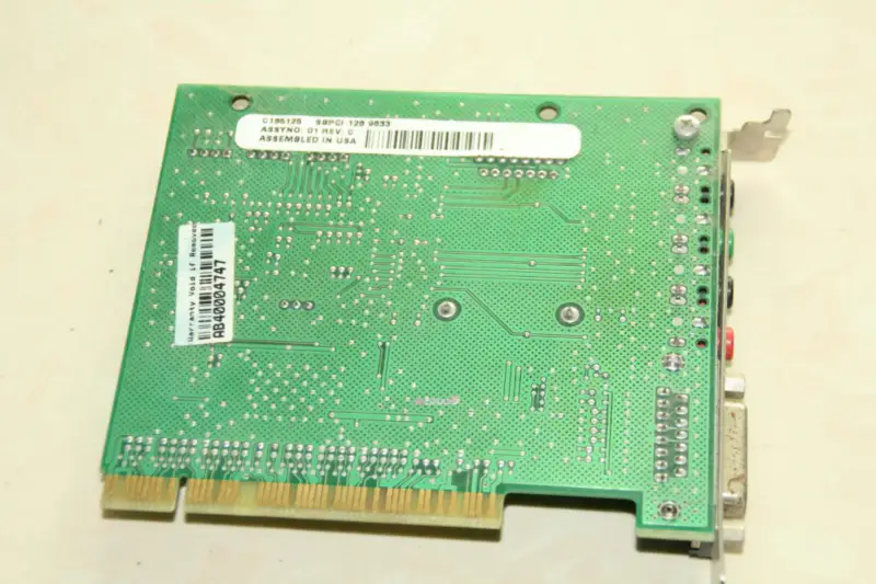 Creative S3300 PCI 4.1 lydkortstøtte for xp/win7 32bit