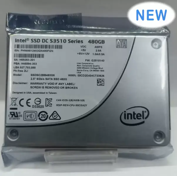 SSD i Intel S3510-serien