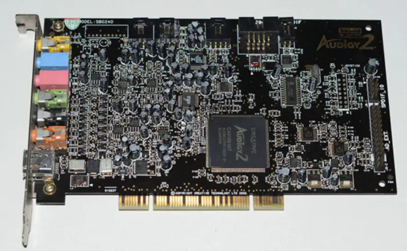 Creative Sound Blaster Audigy 2 SB0240 7.1-kanals PCI-lydkort