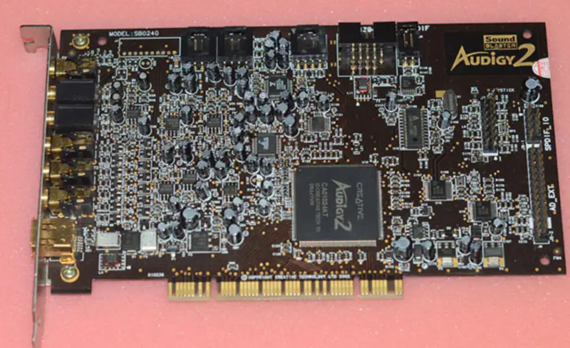Creative Sound Blaster Audigy 2 SB0240 7.1-kanals PCI-lydkort