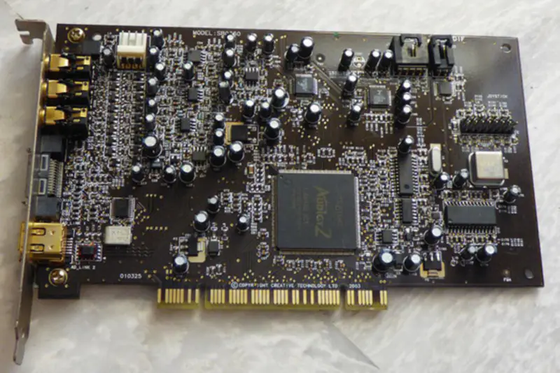 Creative Sound Blaster Audigy 2 SB0360 7.1-kanals PCI-lydkort