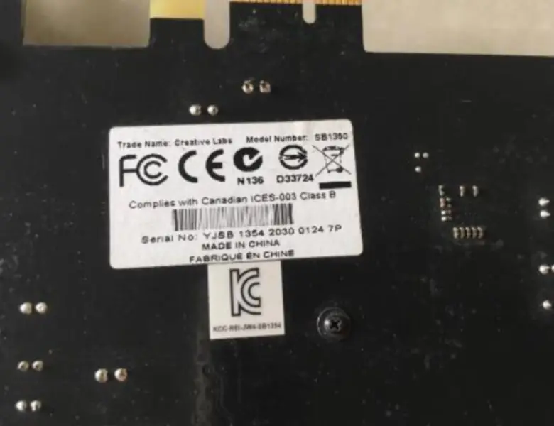 Creative Sound Blaster Recon3D SB1350 lydkort