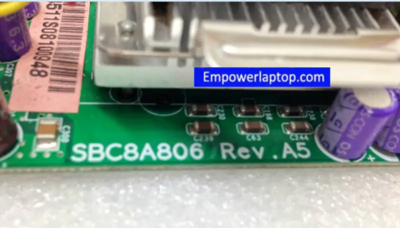 AXIOMTEK SBC8A806 REV.A5 Industrielt hovedkort