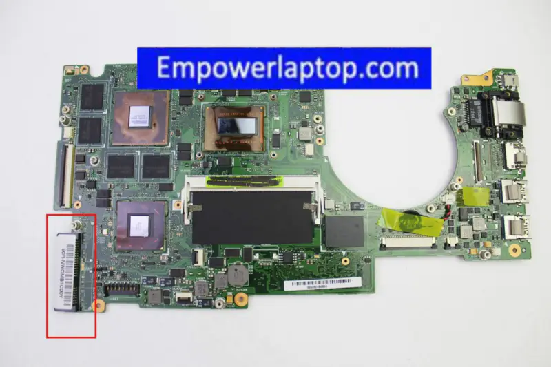 Asus Zenbook UX51VZ-CN036H hovedkort