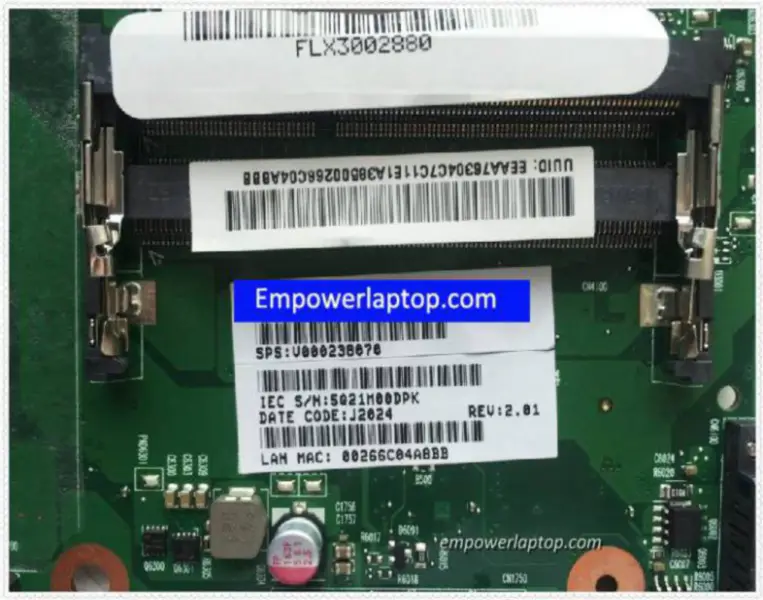 Toshiba C630 V000238070 Hovedkort