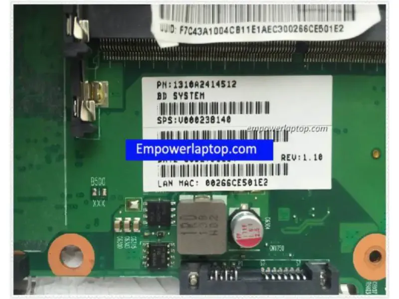 Toshiba V000238140 Hudson M1 E-300 hovedkort