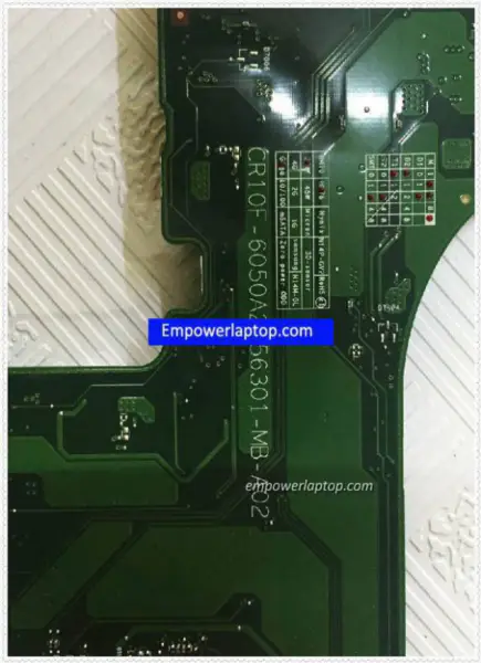 Toshiba V000318090 CR10F-6050A2556301-MB-A02 hovedkort