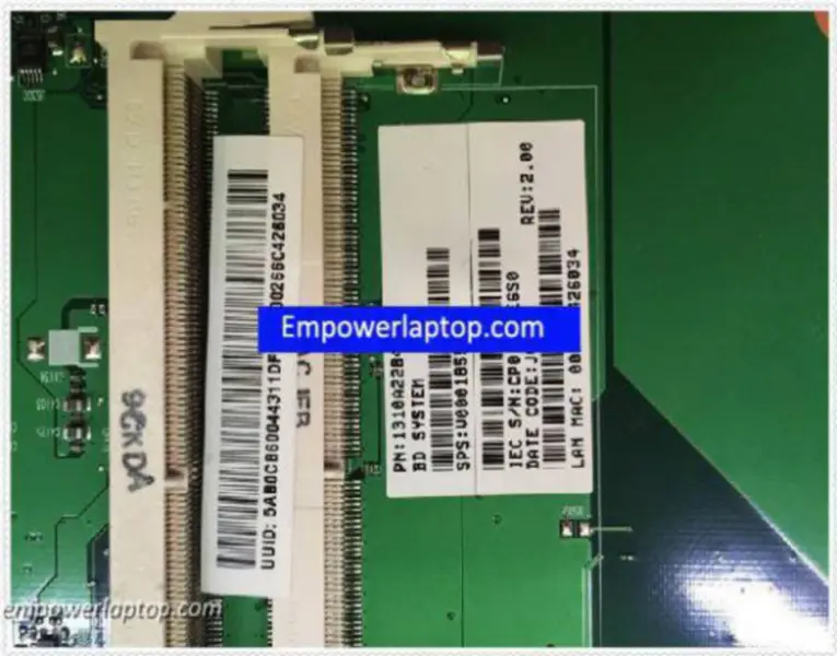 Toshiba L505 V000185560 Satellite L505 hovedkort