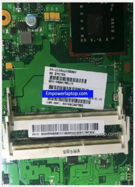 Toshiba SPS V000198120 satellite A500 A505 GM45 6050A2323101-MB-A01 hovedkort