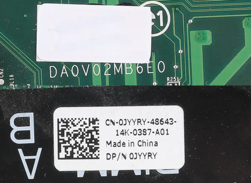 Hovedkort for bærbar PC for DELL Vostro 3450 V3450 PC Hovedkort CN-0JYYRY 0JYYRY DA0V02MB6E0 tesed DDR3