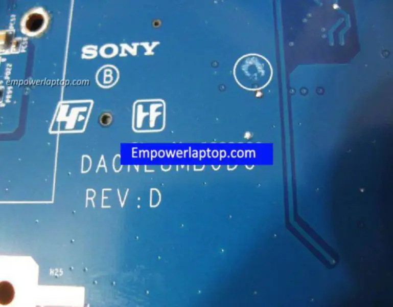 Sony VPCEF PCG-71511L VPCEF44FX A1823509A DA0NE8MB6D0 Hovedkort