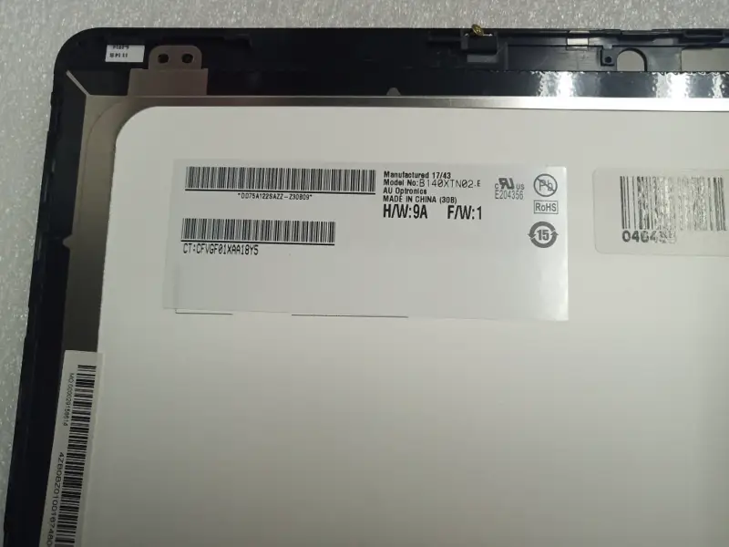 Almost new HP X360 14-BA 14-CD B140XTN02.E LCD Assembly with touchscreen