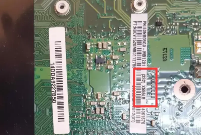 ASUS X555LA X555LB X555LD X555LJ hovedkort