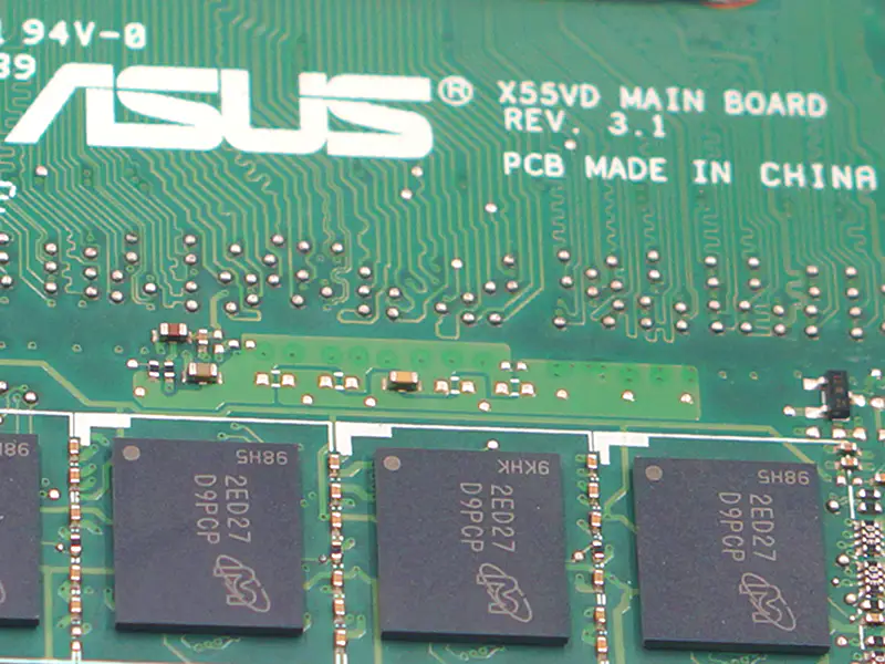 Asus X55VDR hovedkort