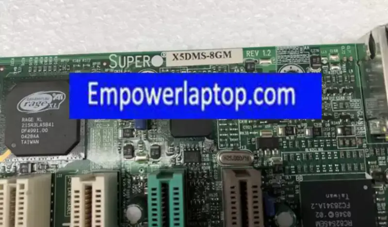SuperMicro X5DMS-8GM 604-PIN Server motherboard