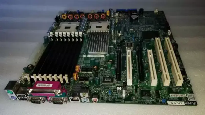SuperMicro X6DAI-G-hovedkort Socket 604 Dual Xeon 800 FSB
